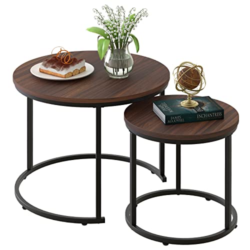 aboxoo Round Nesting Table