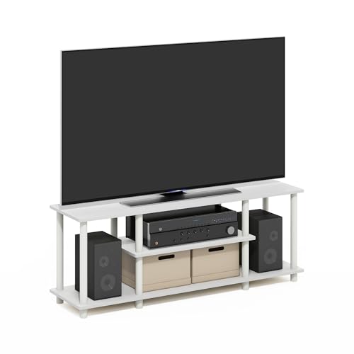 JUMMICO Barn Door TV Stand