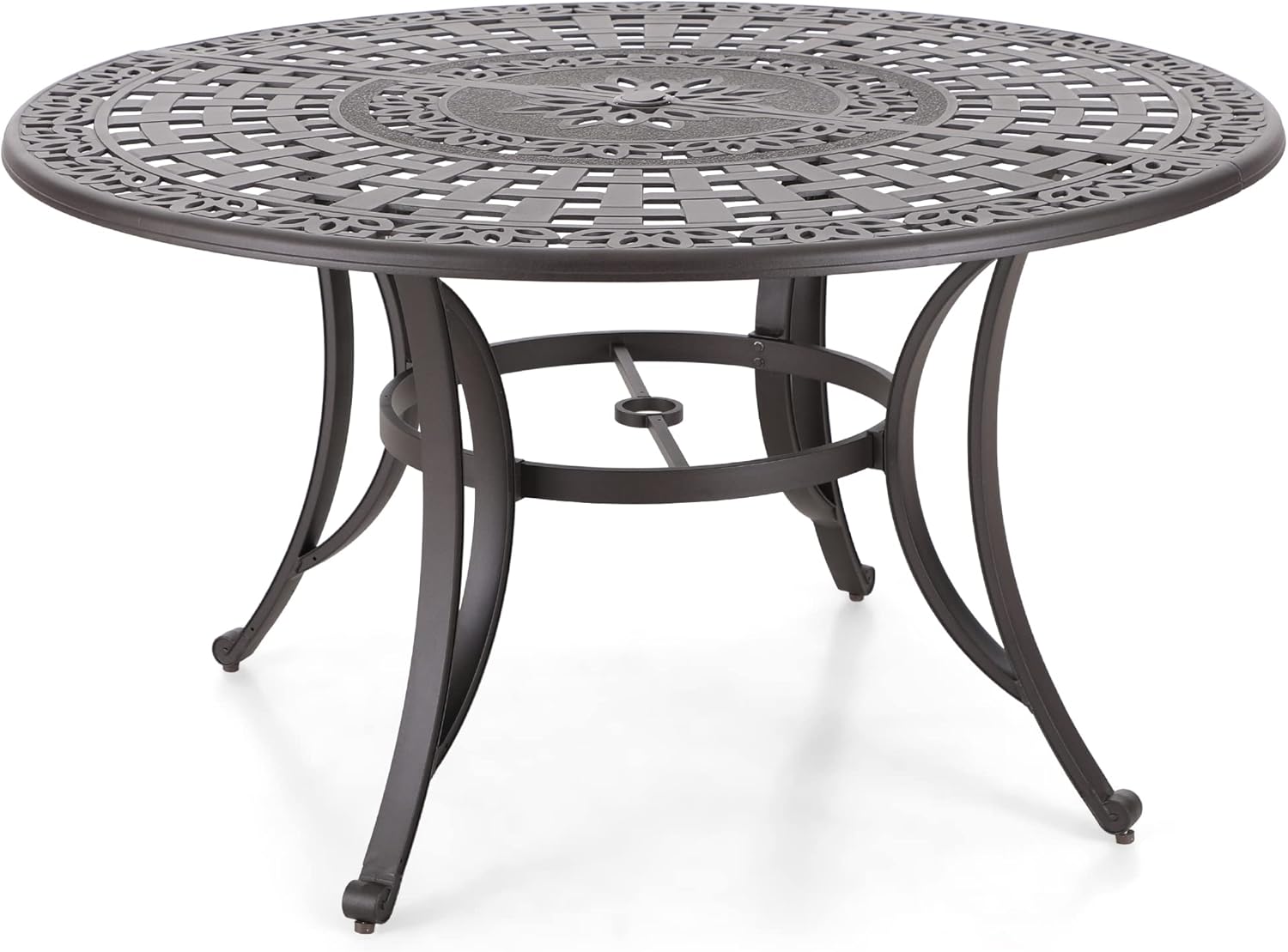 Sophia & William 42-inch Round Cast Aluminum Patio Table