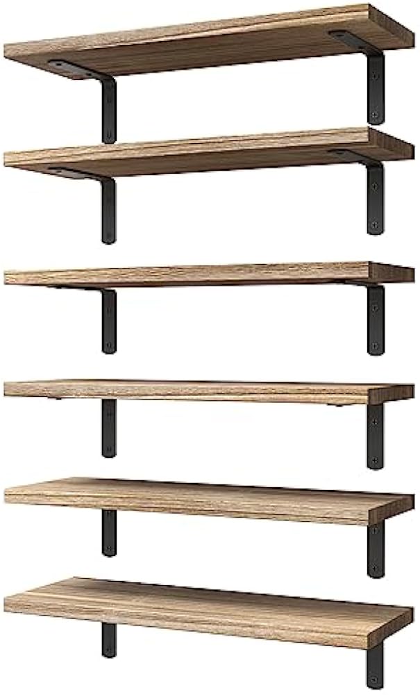 WOPITUES Wood Floating Shelves