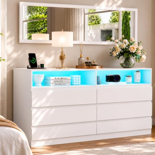 Gyfimoie Full Length Mirror Dresser