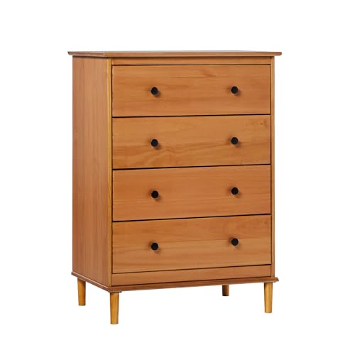 Walker Edison Tall 4-Drawer Dresser