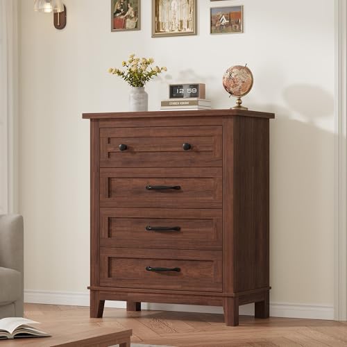 GarveeHome Vertical 4-Drawer Dresser